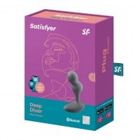 Satisfyer Deep Diver Anal Vibrator Blue