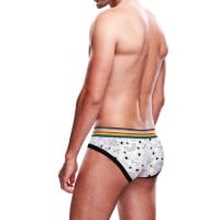 Prowler Pride Love & Peace 3 Brief Black White