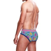 Prowler Beach Bears Brief Blue Pink