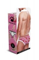 Prowler Ice Cream Brief Pink Red