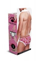 Prowler Ice Cream Brief Pink Red