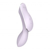 Vibrátor s tlakovými vlnami Satisfyer Curvy Trinity 2 fialový