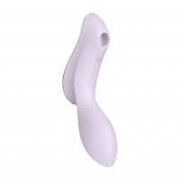 Vibrátor s tlakovými vlnami Satisfyer Curvy Trinity 2 fialový