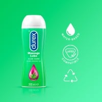 Lubrikační gel Durex Play Massage 2 v 1 Aloe Vera 200 ml