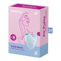 Stimulátor klitorisu Satisfyer Cutie Heart modrý