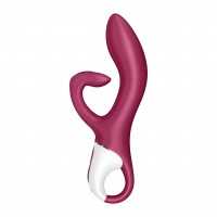 Satisfyer Embrace Me Silicone Vibrator Berry