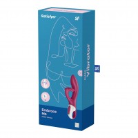 Satisfyer Embrace Me Silicone Vibrator Berry