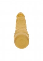 ToyJoy Get Real Gold Dicker Slim Silicone Vibrator