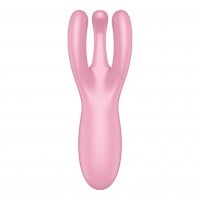 Prikladací vibrátor Satisfyer Threesome 4 ružový