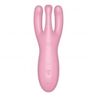 Prikladací vibrátor Satisfyer Threesome 4 ružový