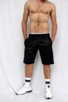 Sk8erboy Shiny Shorts Black