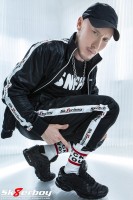 Sk8erboy Shiny Pants Black