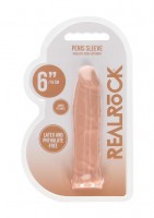 Návlek na penis RealRock Penis Sleeve 6″ tělový