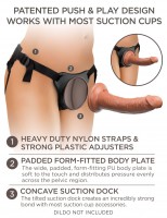 Strap-on postroj King Cock Elite Comfy Body Dock