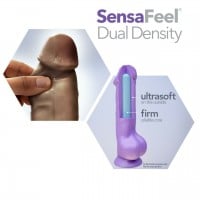 Realistické dildo Blush Au Naturel Daddy 14″ hnedé