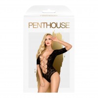 Erotické body Penthouse Salute Me černé