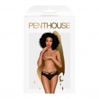 Penthouse Adore Me Lace Panties Black