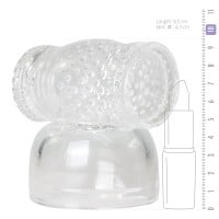 EasyToys Masturbator Wand Attachment Clear