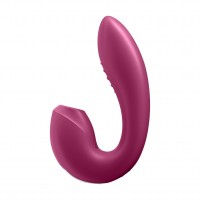 Satisfyer Sunray Vibrator with Air Pulse Stimulation Berry