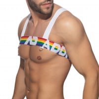 Addicted AD1111 Rainbow Harness White