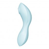 Satisfyer Curvy Trinity 5+ Air Pulse Vibrator Light Blue