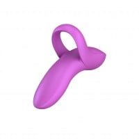 Satisfyer Bold Lover Finger Vibrator Dark Pink