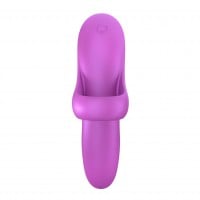 Satisfyer Bold Lover Finger Vibrator Dark Pink