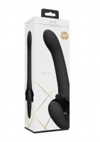 Vive Satu Pulse-Wave Strapless Strap-On Black