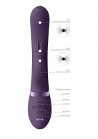 Vive May Rabbit Vibrator Purple