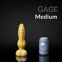 Dračie dildo Weredog Gage Jet stredné