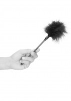Ouch! Black & White Feather Tickler
