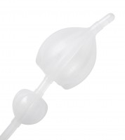 Nafukovací klystírový set CleanStream Silicone Double Bulb