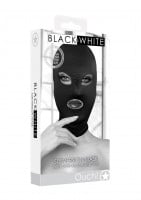 Ouch! Black & White Subversion Mask Open Mouth & Eyes