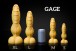 Weredog Gage Dragon Dildo Jet Extra Large