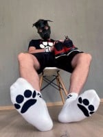 Sk8erboy Puppy Short Crew Socks