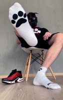 Sk8erboy Puppy Short Crew Socks