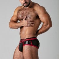 Locker Gear LK0522 Full Access Brief Red