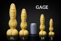 Dračie dildo Weredog Gage Signature stredné