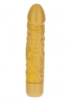 ToyJoy Get Real Gold Dicker Original Silicone Vibrator