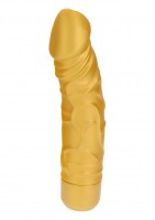 Silikonový vibrátor ToyJoy Get Real Gold Dicker Original