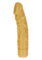 ToyJoy Get Real Gold Dicker Original Silicone Vibrator