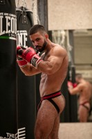 Jocksy Locker Gear LK0524 Full Access Jockstrap červené