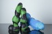 Weredog Gage Dragon Dildo Jet/Evergreen Marbled Large