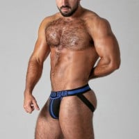 Jocksy Locker Gear LK0524 Full Access Jockstrap modré