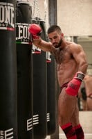 Jocksy Locker Gear LK0524 Full Access Jockstrap modré