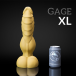 Weredog Gage Dragon Dildo Jet/Evergreen Marbled Extra Large