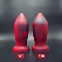 Topped Toys Deep Space Butt Plug 80 Forge Red