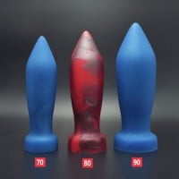 Topped Toys Deep Space Butt Plug 110 Blue Steel