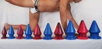 Topped Toys The Grip Butt Plug 80 Blue Steel