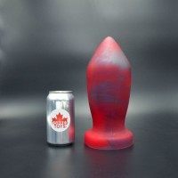 Topped Toys Deep Space Butt Plug 130 Forge Red